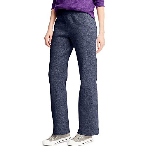 Hanes Women's Petite-Length Middle Rise Sweatpants - X-Large - Hanes Navy Heather
