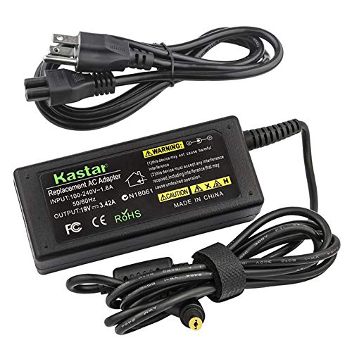 Kastar AC Adapter / Power Supply Replacement For Gateway Ne56r31u Ne56r34u Nv55c35u Nv55c38u Ne56r11u Ne56r12u Nv75s Nv75s02u Nv59c63u Nv59c65u Ne56r16u Ne56r27u Nv52l15u Nv56r10u Nv55s15u Nv57h20u