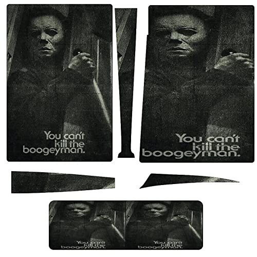 Skin Sticker Decal Cover Halloween Michael Myers for Skins for Switch Controller Console and Controllers (CD-ROM Vrsion)