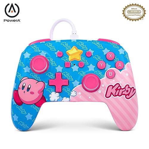 PowerA Enhanced Wired Controller for Nintendo Switch - Kirby