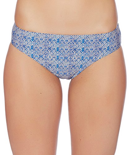 Athena - Marine Medallion Luna Reversible Retro Bikini Bottom Navy