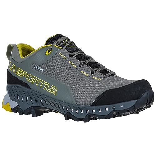 La Sportiva Womens Spire GTX Low Hiking Shoes, Clay/Celery, 8