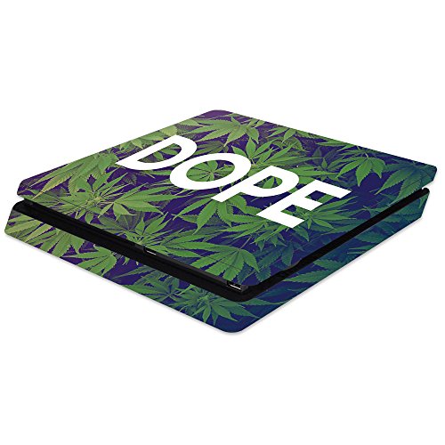 MightySkins Skin Compatible with Sony PS4 Slim Console - Dope | Protective, Durable, and Unique Vinyl Decal wrap Cover | Easy to Apply, Remove, and Change Styles | Made in The USA