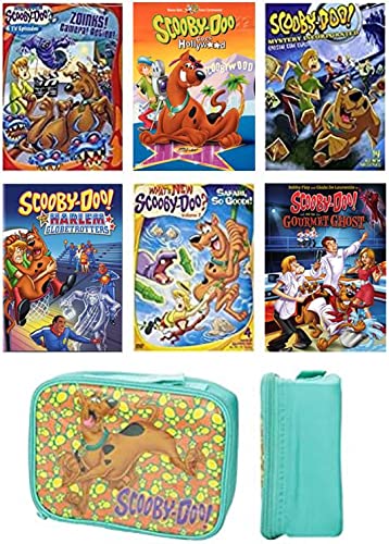 Scooby-Doo Collection DVD Movie Pack - Mystery Incorporated/ The Movie/ Safari So Good/ Snow Creatures/ Zoinks + Bonus Lunch Bag
