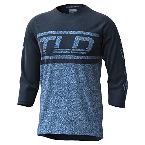 Troy Lee Designs Cycling MTB Bicycle Mountain Bike Jersey for Men, Ruckus Jersey (Dark Slate, Large)