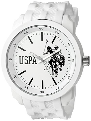 U.S. Polo Assn. Sport Men's USP9035 Analog Display Analog Quartz White Watch