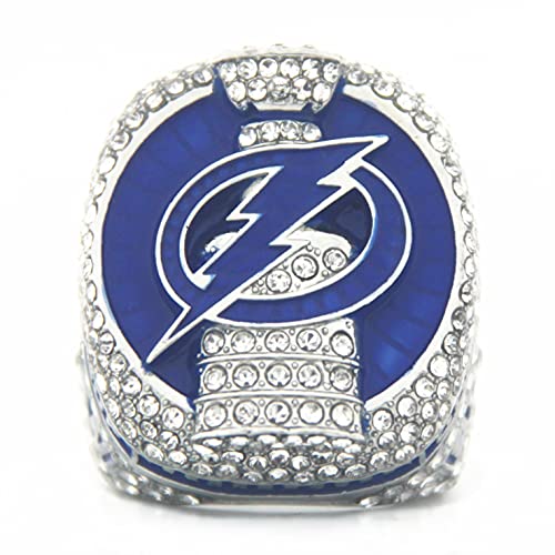 TB 2020 Tampa Bay Champions Lightning Ring MVP 77 Hedman with Wooden Box size 13 Gifts for fathers Men Kids Women Youth