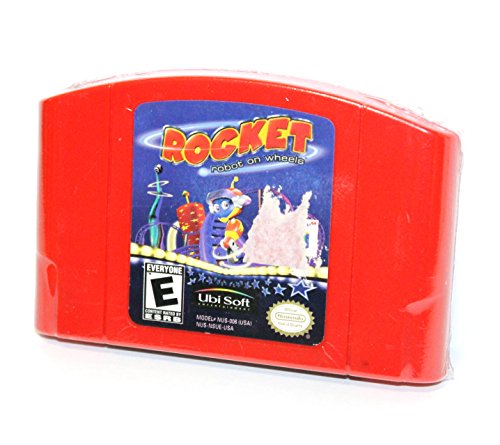 Rocket Robot on Wheels N64 Nintendo 64 Video Game Cartridge