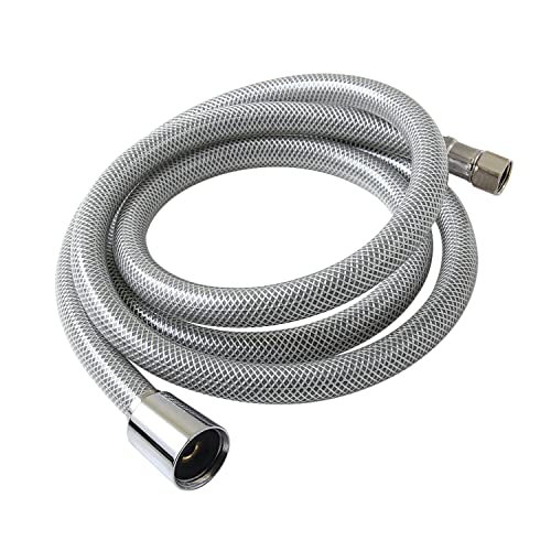 Kingston Brass KBSH601 60-Inch Kitchen Side Sprayer Hose, Gray/Polished Chrome