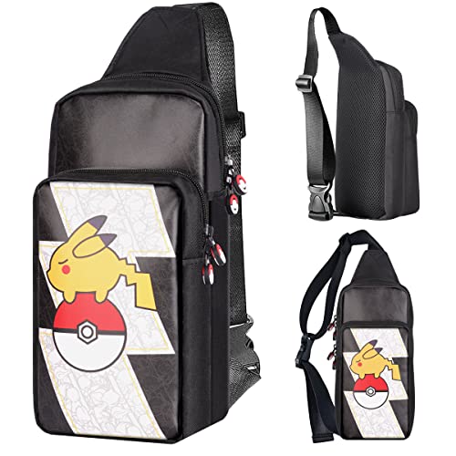 Tangaroa Switch Bag for Switch/Switch OLED - Switch Accessories Travel Crossbody Bag - Portable Backpack (On the Ball)