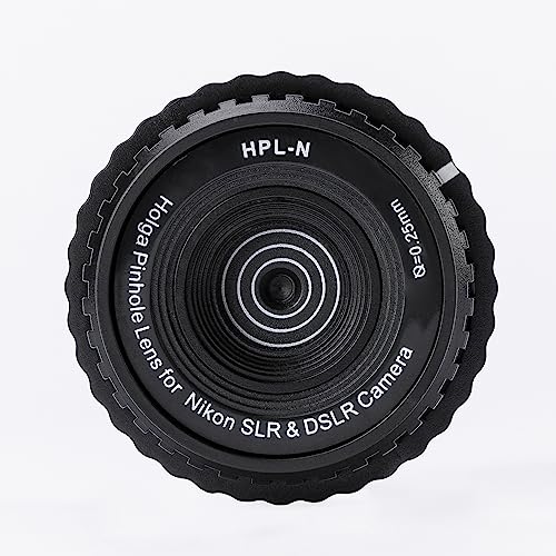 Holga HPL-C 0.25mm Pinhole Lens for Canon SLR & DSLR Camera(Black