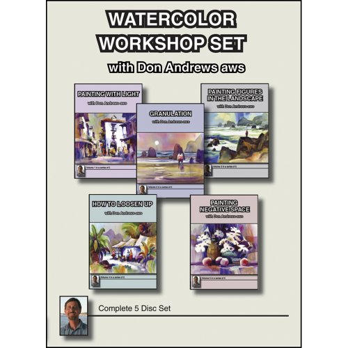 Watercolor Workshop Set with Don Andrews AWS Landscape