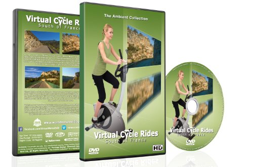 Virtual Cycle Rides - South of France - for Indoor Cycling, Treadmill and Running Workouts
