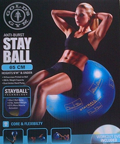 Gold's Gym 65 cm Anti-Burst StayBall