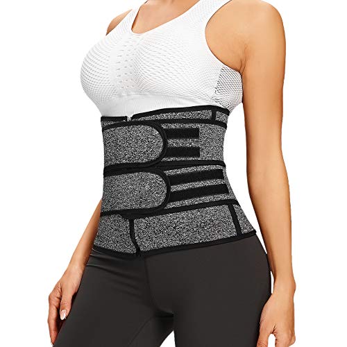 Women Waist Trainer Sweat Waist Cinchers for Weight Loss,Neoprene Sport Girdle Slim Belly Band Corsets Trimmer Belt,X-Large