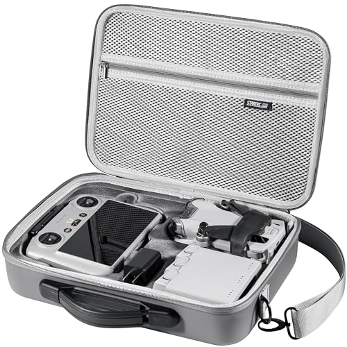 STARTRC Carrying Case for DJI Mini 4 Pro Accessories Portable Travel Bag for DJI Mini 4 Pro Fly More Combo(for DJI RC 2 Controller)-Drone Shoulder Bag for DJI Mini 4 Pro RC 2