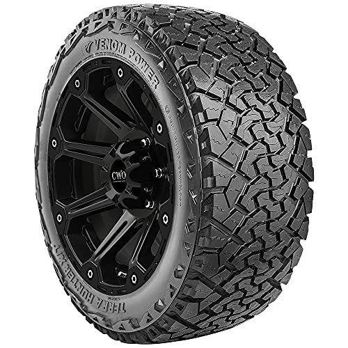 Venom Power Terra Hunter X/T XT Truck/SUV All-Terrain Mud Off-Road Radial Tire-265/70R17 265/70/17 265/70-17 115S Load Range SL 4-Ply BSW Black Side Wall