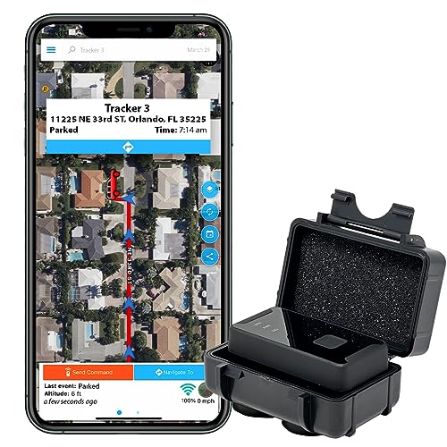 Optimus 2.0 GPS Tracker - Bundle with Waterproof Twin Magnet Case for Vehicles, Assets - 4G LTE - Real-Time GPS Tracking Device – Instant Alerts