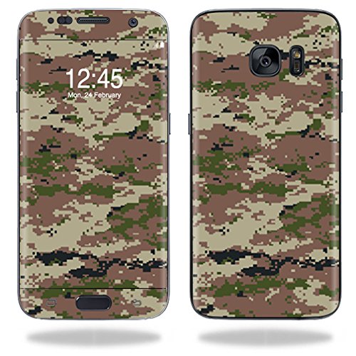 MightySkins Skin Compatible with Samsung Galaxy S7 Edge wrap Cover Sticker Skins Urban Camo
