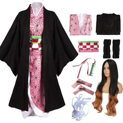 Todoroki Shoto Anime Cosplay Costume Outfit Dress Suit Full Set with Hairwear and Mouthpiece two style Women