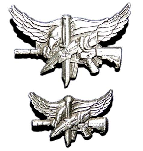 SWAT Operator Lapel Pin - Antique Silver