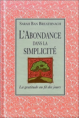 L'abondance dans la simplicité