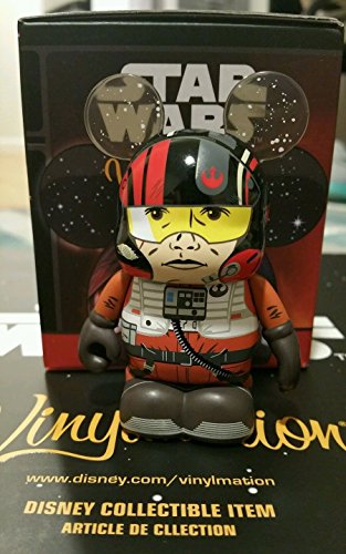 Star Wars The Force Awakens Poe Dameron Disney Vinylmation 3 Figure