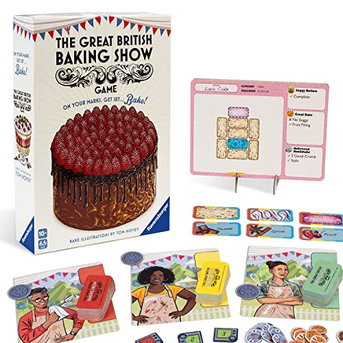 Ravensburger The Great British Baking Show Game for Gamers and Bakers Ages 10 and Up