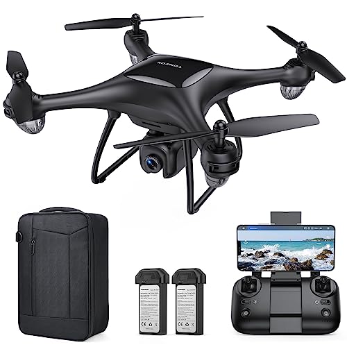 TOMZON P5G Drones with Camera for Adults 4K, FPV GPS Camera Drone 5G WiFi Transmission for Beginner, Auto Return Home, Follow Me, Custom Flight Path, Under 249g, 36 Mins Long Flight with Carrying Bag