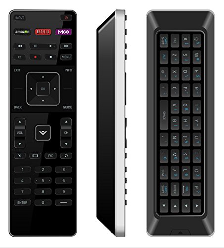 Universal Replacement Remote Control Compatible with All Vizio Smart TV Include D-Series M-Series P-Series V-Series Including Dual Side QWERTY Keyboard