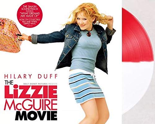 The Lizzie McGuire Movie - Exclusive Limited Edition Red & White Split Colored Vinyl LP (Only 4000 Copies Pressed Worldwide)