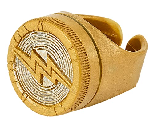 Rubie's Adult DC The Flash Movie Light-Up Ring, As Shown, One Size