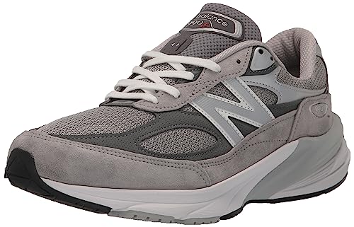 New Balance Women's FuelCell 990 V6 Sneaker, Grey/Grey, 8.5