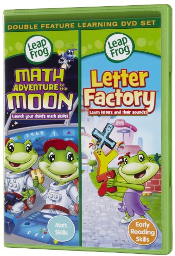 Leapfrog: Math Adventure to the Moon/ Letter Factory - Double Feature [DVD]