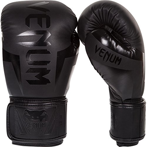 Venum Unisex Adult Elite Training-boxing-gloves, Black, 16 Oz US