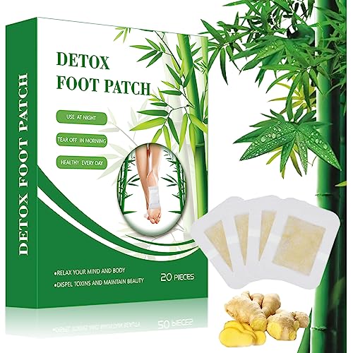 Foot Patches - Deep Cleansing Foot Pads - Stress Relief - Better Sleep & Foot Care - Natural Effective.