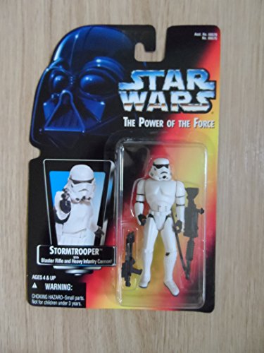 Hasbro 1995 Star Wars Stormtrooper with Blaster Rifle and Heavy Infantry Cannon