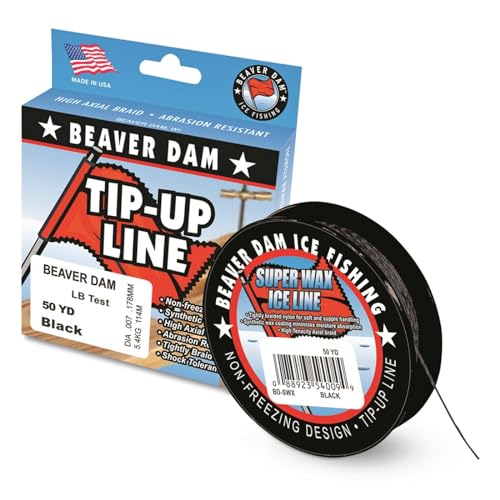 Beaver Dam BD-SWX4050 Tip-Up Line 40Lb Test Tip-Up Line