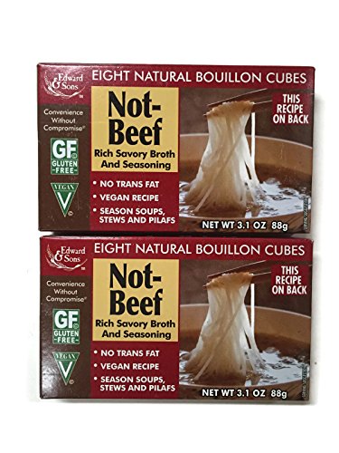 Not-Beef Edward & Sons Bouillon Cubes (Set of 2)