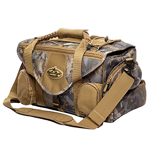 Rig'Em Right Waterfowl Shell Shocker XLT Duck Hunting Blind Bag with Molded Ammo Compartments, Sunglasses Case, Drink Holder and More (Gore Optifade Timber Camo)