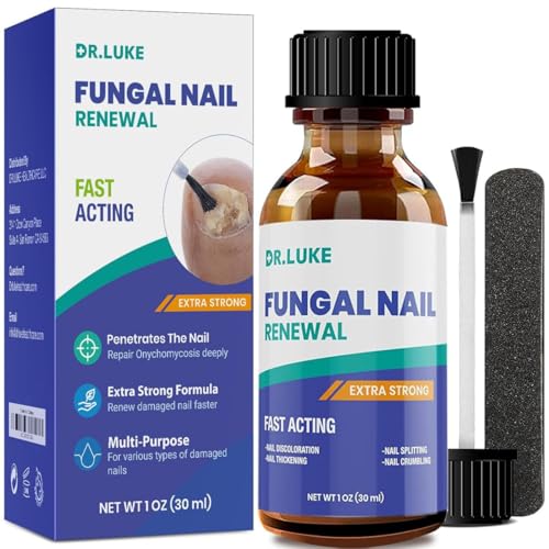 Extra Strength Toenail Fungus Treatment For Toenail Or Fingernail, Nail Repair Solution, Fingernails Renewal Liquid For Damaged & Discoloration Nail(1oz)