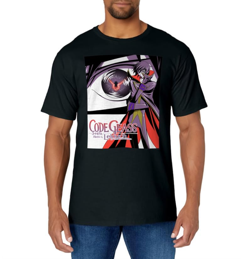 Code Geass LeLouch and the Geass Eye T-Shirt