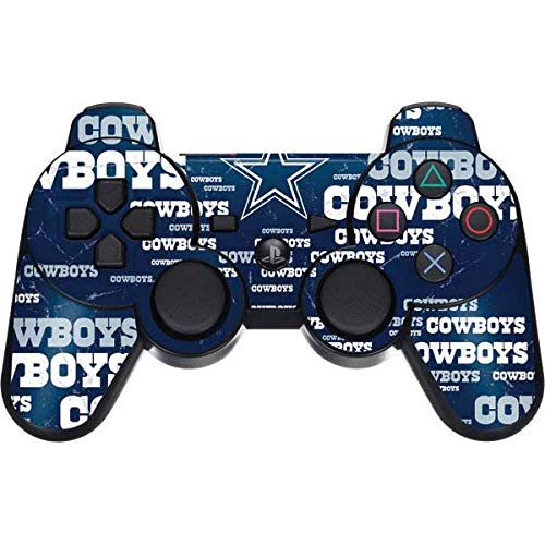 Skinit Decal Gaming Skin Compatible with PS3 Dual Shock Wireless Controller - Officially Licensed NFL Dallas Cowboys Blast Design