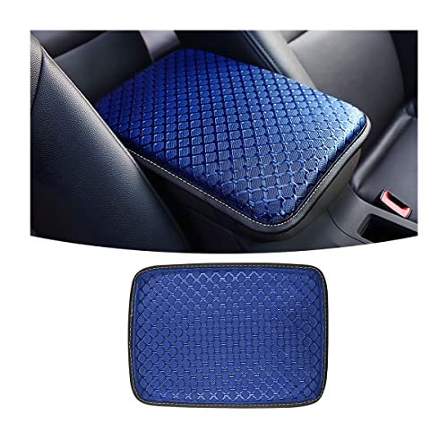 AUCELI Car Center Console Pad, Waterproof PU Leather Car Armrest Seat Box Mat, Vehicle Central Control Cushion Protector Cover, Auto Interior Decoration Accessories Universal for SUV Truck