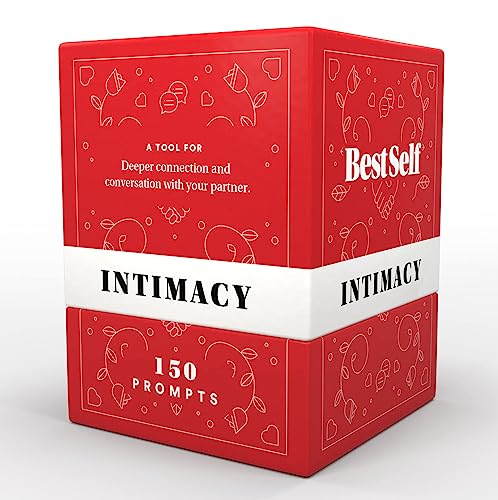 BestSelf Intimacy Deck 150 Relationship Building Conversation Starters Couples Games, Meaningful Couples Card Games - Romantic Couples Strengthen Relationship Cards, and Questions for Couples