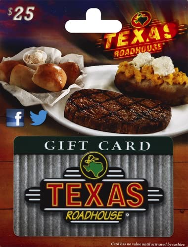 Texas Roadhouse Gift Card $25