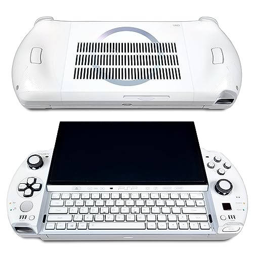 GPD Win 4 Skin, PSP 3000 White Edition, Full Wrapping Vinyl Skin for GPD Win 4 (Designed by POP SKIN)