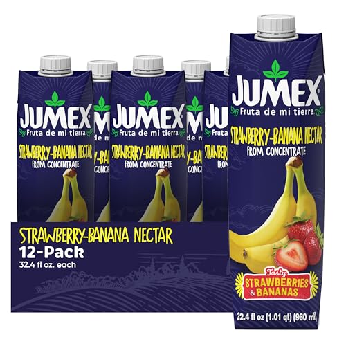 Jumex, Strawberry Banana Nectar, 33.81 Fl Oz