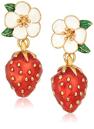 kate spade new york 'Strawberry Drop Earrings' Picnic Perfect Strawberry Multi Drop Earrings