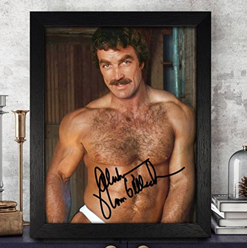Tom Selleck Magnum, P.I. Autographed Signed 8x10 Photo Reprint #44 Special Unique Gifts Ideas for Him Her Best Friends Birthday Christmas Xmas Valentines Anniversary Fathers Mothers Day